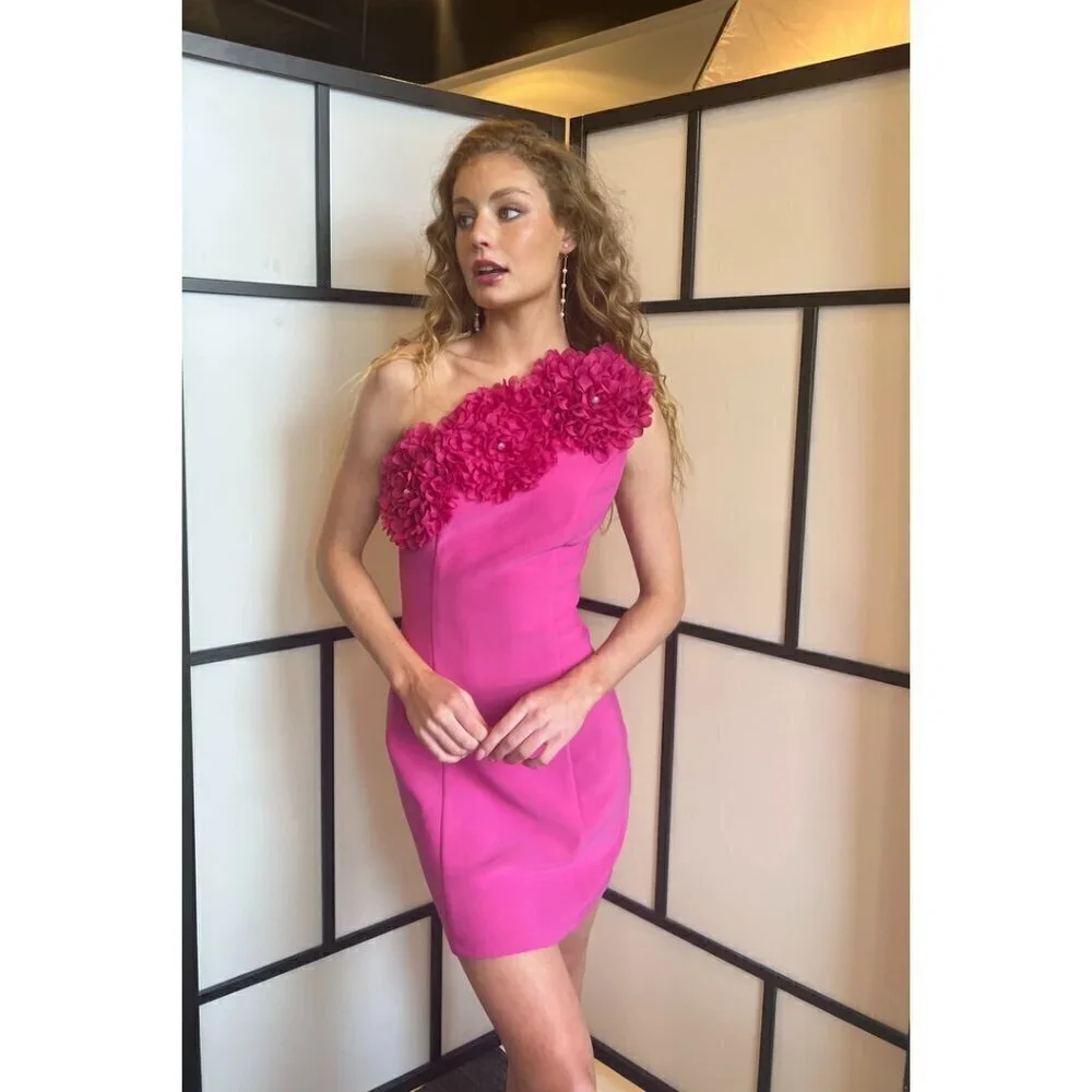 ELLIATT Uma Mini Dress in Pink Size Small - Picture 11 of 16